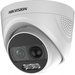 ColorVu PIR Вградена Светлина 2.0Mpx Куполна Камера HIKVISION DS-2CE72DF3T-PIRXOS