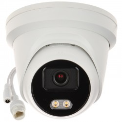 4.0Mpx Ip ColorVu Вградена LED Светлина Куполна Камера HIKVISION DS-2CD2347G2-L(C)