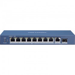 10-Портов PoE Switch за 8 броя IP Камери- HIKVISION DS-3E0510P-E/M