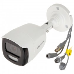 2Mpx ColorVu (Smart Light) HDTVI Булет Камера HIKVISION DS-2CE10DFT-F