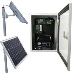 4G Захранваща соларна система с UPS SWP-50W-24A4G5P