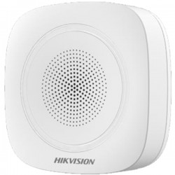 Безжична Сирена за Вътрешен Монтаж HIKVISION DS-PS1-I-WE