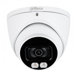 Куполна Камера с Бяла LED светлина до 40м DAHUA  HDW1239T-A-LED-0360