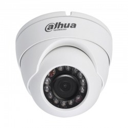 2.0 Mpx HD-CVI Куполна Камера Dahua HAC-HDW1200M, 3.6 mm, IR 20m