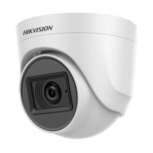 Hikvision HD TVI куполна камера DS-2CE76H0T-ITPFS 5MP с микрофон