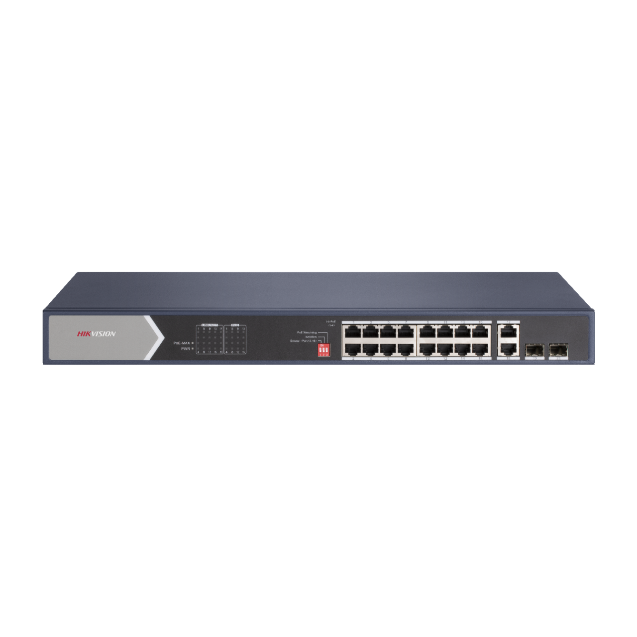 Hikvision 20-портов PoE мрежов комутатор DS-3E0520HP-E