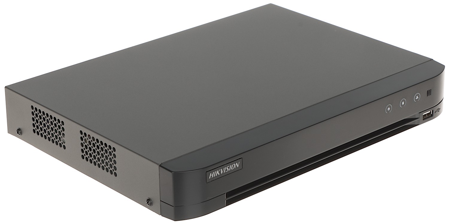 Hikvision 4-канален пентабриден DVR рекордер с Deep Learning анализ