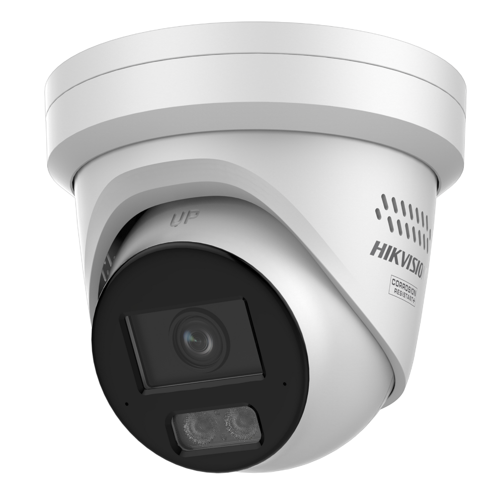 Hikvision 4MP ColorVu куполна IP камера с микрофон и IR