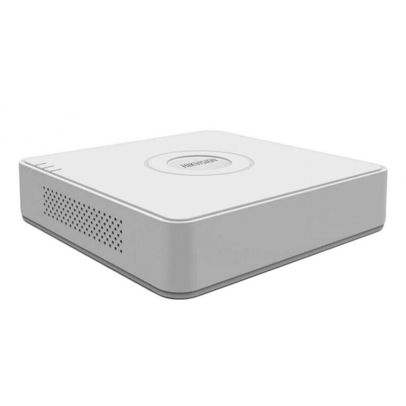 Hikvision 4-канален HDTVI DVR рекордер с интелигентни функции и H.265+