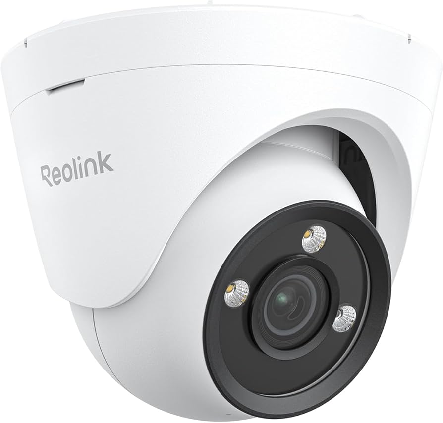 IP 8.0Mpx Куполна Камера Алермена Светлина и микрофон Reolink CX820
