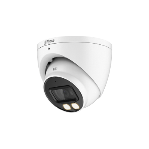 DAHUA 5MP HDCVI куполна камера с двойно осветление IP67