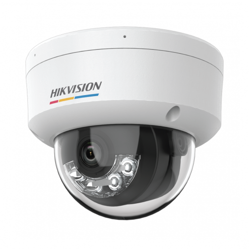 Hikvision 4MP IP куполна камера с ColorVu и микрофон