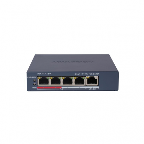 HIKVISION DS-3E1105P-EI 5-портов Smart PoE комутатор