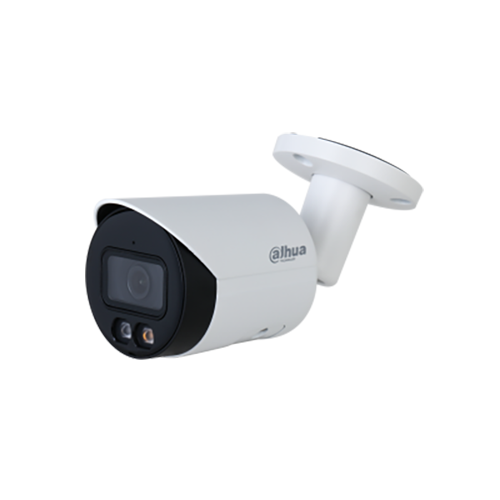 DAHUA IPC-HFW2249S-S-IL-0280B 2MP IP Булет камера с бяла LED подсветка
