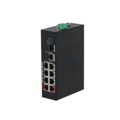 Индустриален 10-портов POE суич DAHUA PFS3110-8ET-96