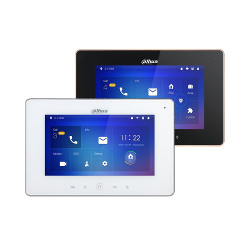 Цветен монитор за домофонна система DAHUA VTH5221DW с тъч-скрийн