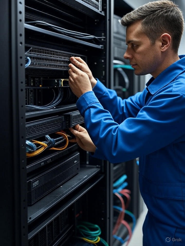 Монтаж и настройка на DVR рекордер 8 канален